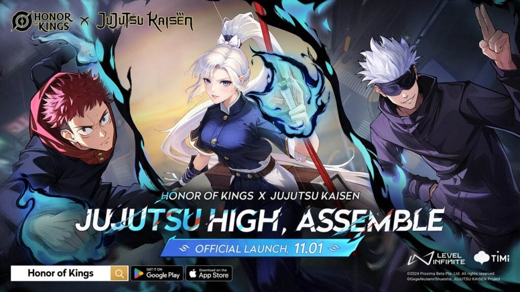 Honor Of Kings and Jujutsu Kaisen Crossover Launch Date Revealed!