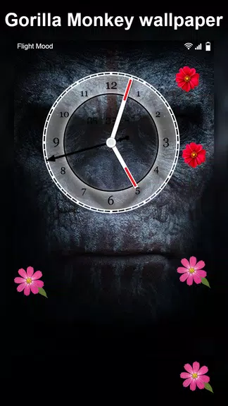 Gorilla Monkey Live Wallpaper Ekran Görüntüsü 3