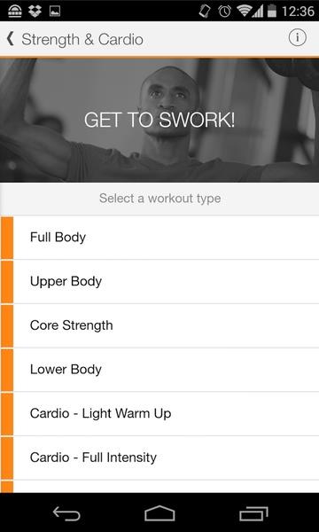 Sworkit Ảnh chụp màn hình 1