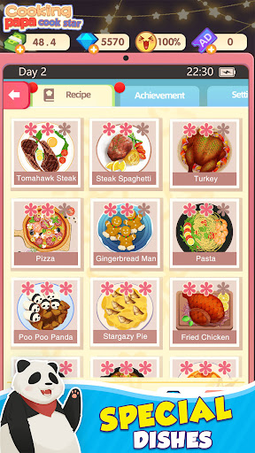 Cooking Papa Cookstar Screenshot 3