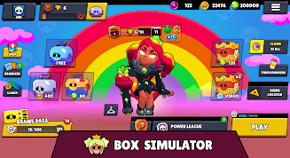 Box Simulator Mandy Brawl Star स्क्रीनशॉट 1