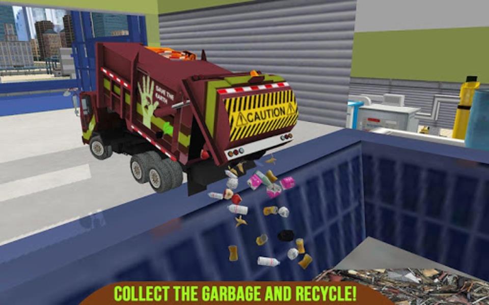 Garbage Truck Recycling SIM Screenshot 3