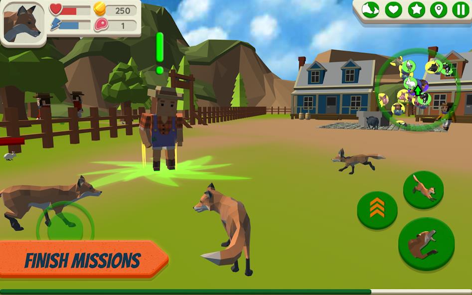 Fox Family - Animal Simulator Mod Screenshot 2