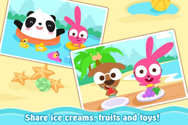 Purple Pink Summer Beach 螢幕截圖 2