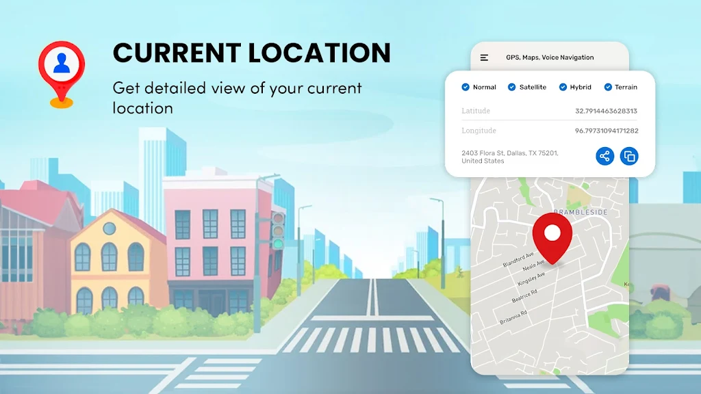 GPS, Maps & Driving Directions ဖန်သားပြင်ဓာတ်ပုံ 2