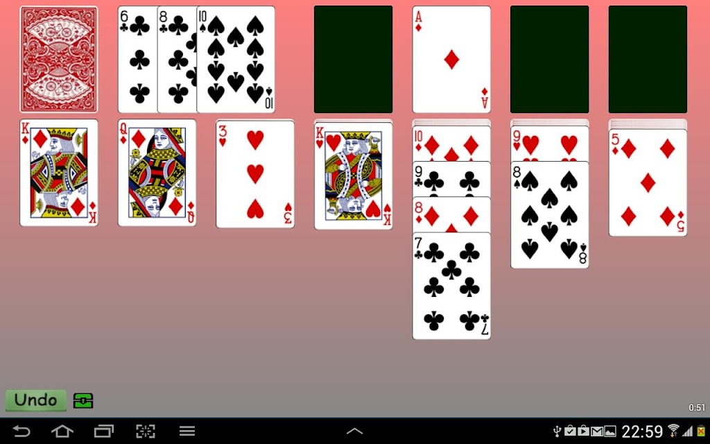 Klondike Solitaire Cards Ekran Görüntüsü 0