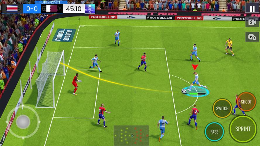 Football 3D Star Screenshot 0