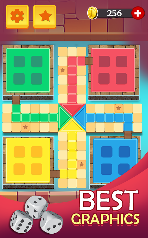Ludo Fun: Free Family Dice Game 螢幕截圖 0