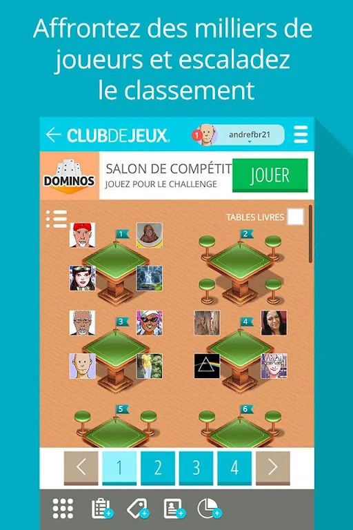 Dominos ClubDeJeux स्क्रीनशॉट 1