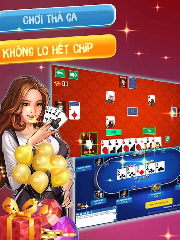 Đánh  tiến lên OFFLINE - tien len mien nam Tangkapan skrin 2