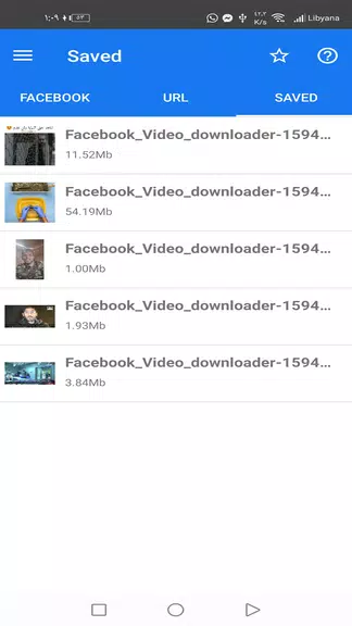 Facvid: Reels video downloader স্ক্রিনশট 1