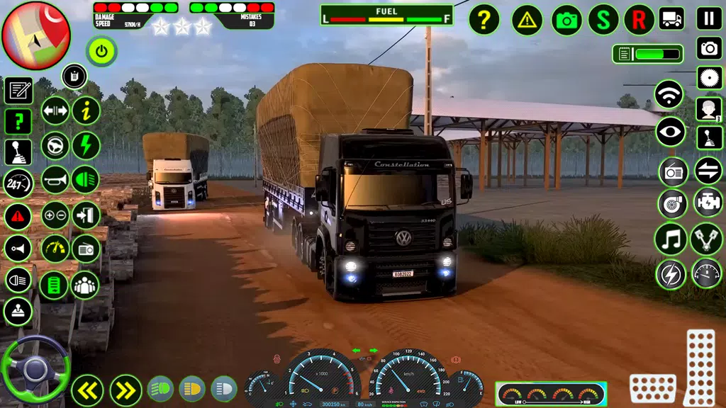Euro Truck Driving- Truck Game Capture d'écran 1