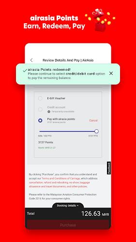AirAsia MOVE: Flights & Hotels Captura de tela 3