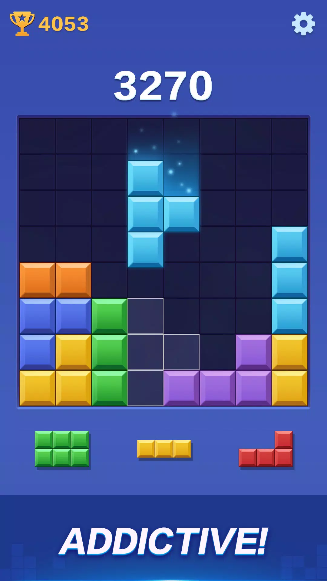 Block Rush - Block Puzzle Game Capture d'écran 2