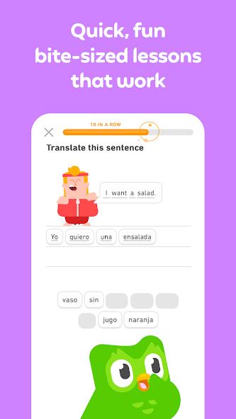 Duolingo: Language Lessons Mod Screenshot 2