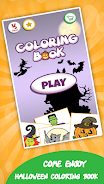 Kids coloring book halloween Ảnh chụp màn hình 2