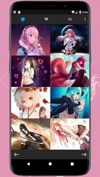 Beauty Anime Girls Wallpapers ภาพหน้าจอ 0