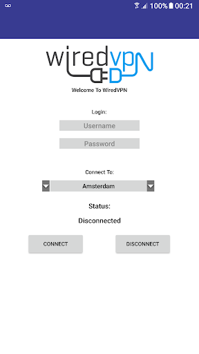 Wired VPN Client ဖန်သားပြင်ဓာတ်ပုံ 0