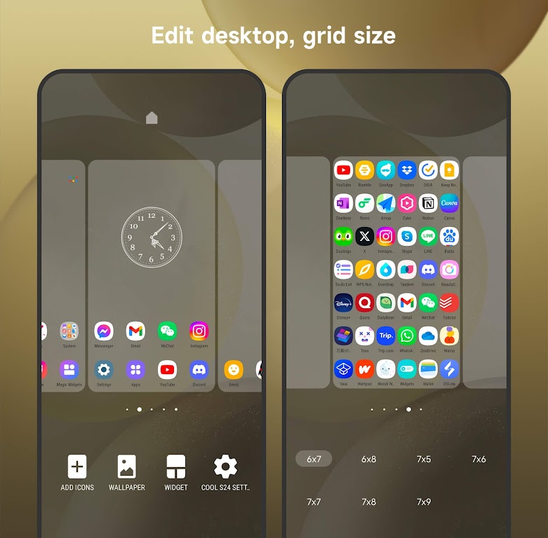 Cool S24 Launcher Galaxy OneUI Mod Zrzut ekranu 3