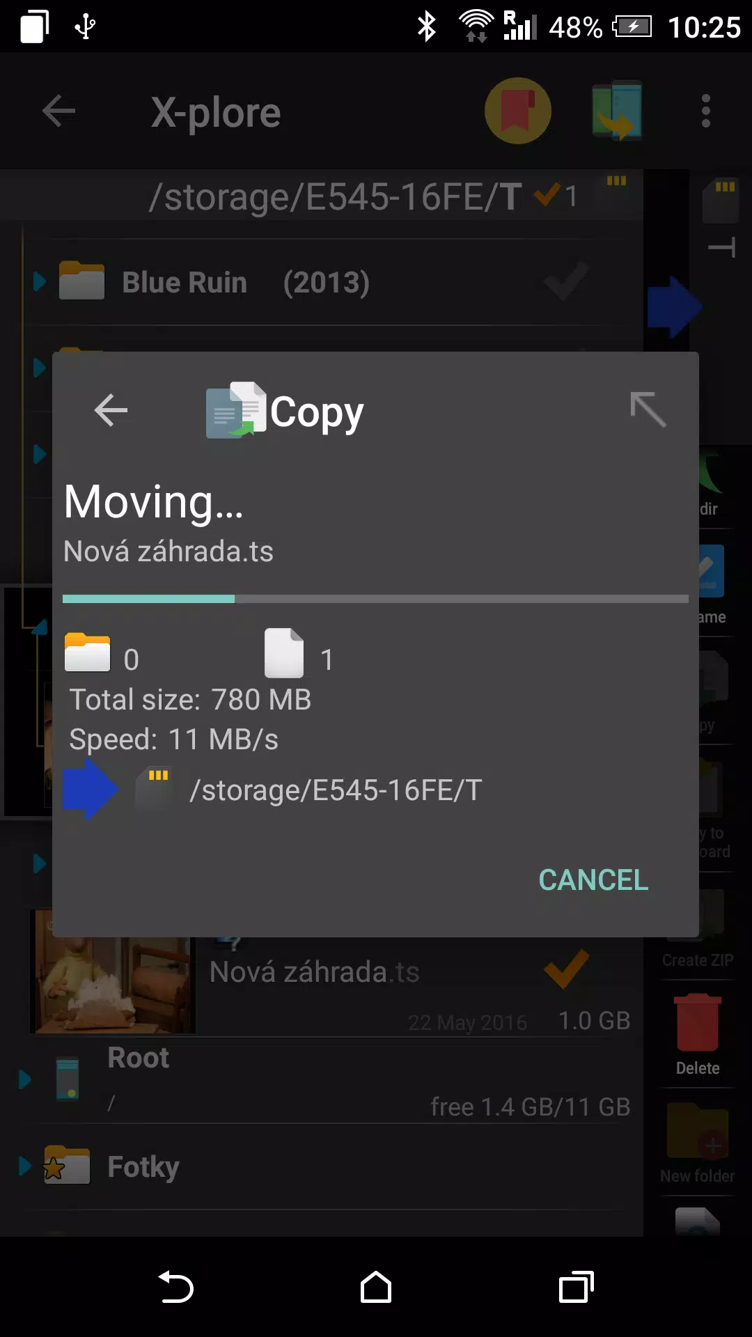 X-plore File Manager Скриншот 2