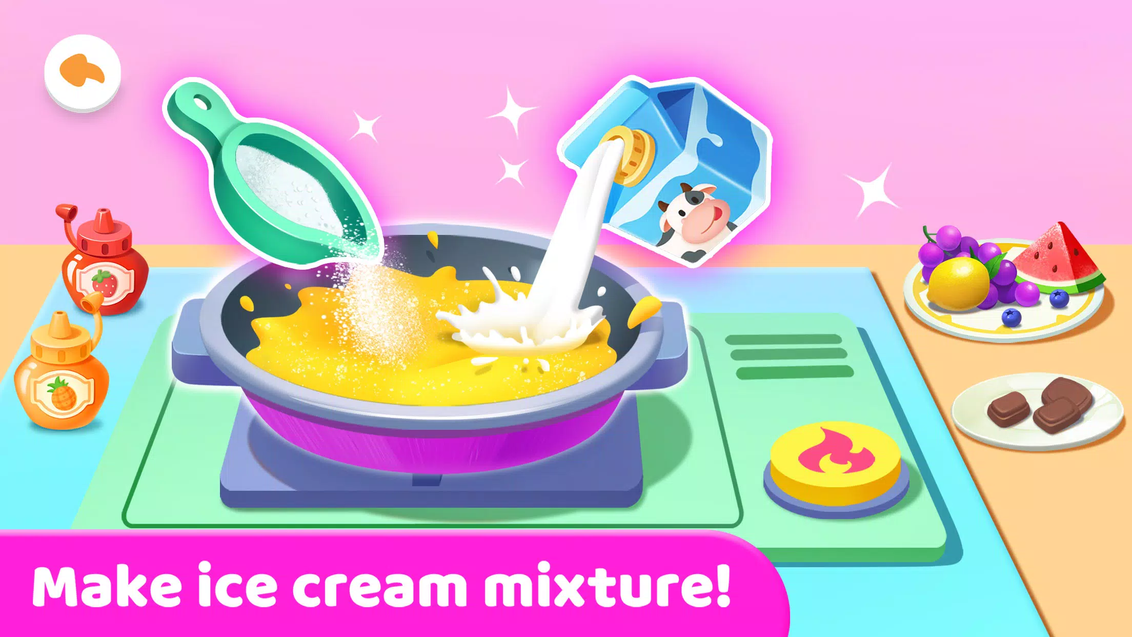 Little Panda's Ice Cream Stand Captura de tela 1