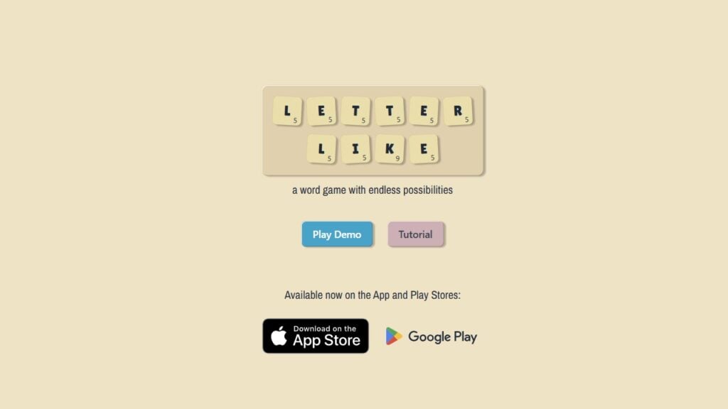 Letterlike: ¡Un juego de palabras inspirado en el Scrabble con un toque diferente!