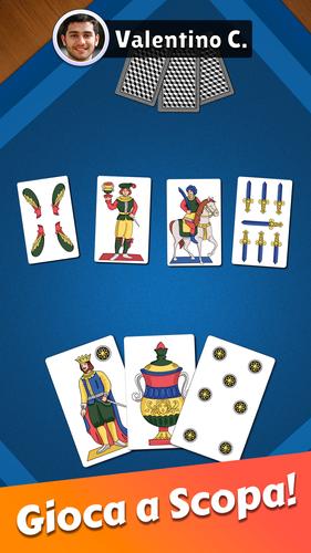 Classic Scopa - Card Game Capture d'écran 0
