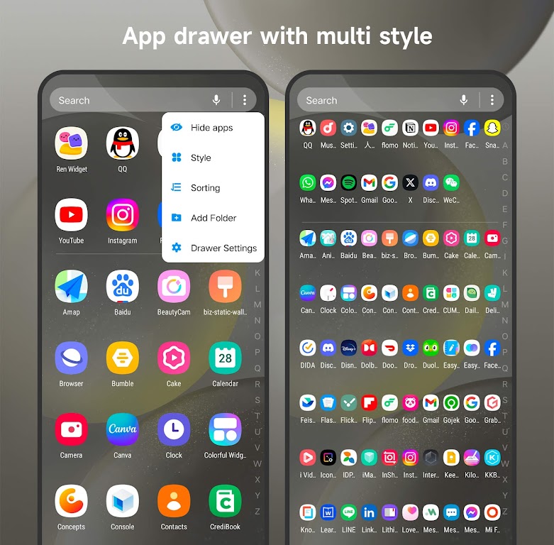Cool S24 Launcher Galaxy OneUI Mod Zrzut ekranu 2