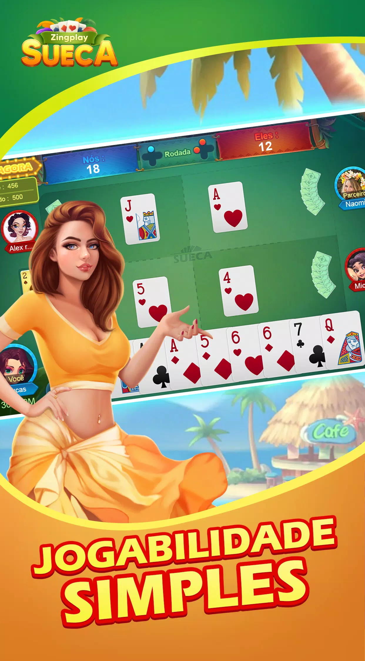 Sueca ZingPlay - Jogo de carta Captura de tela 2