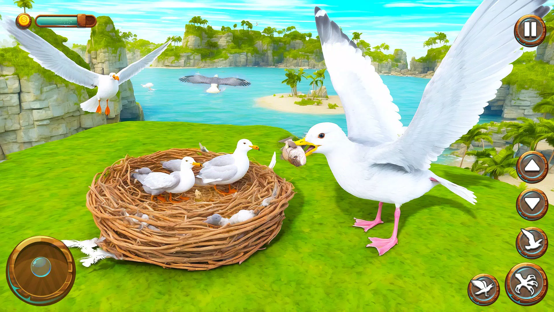 Seagull Bird Life Simulator スクリーンショット 3