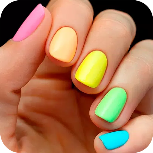 Nail art designs step by step