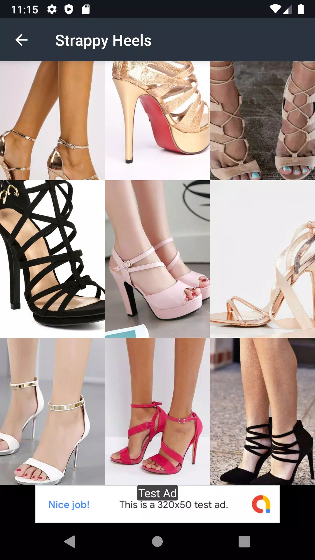 Strappy Heels Ideas 스크린샷 1