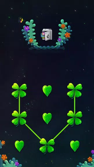 AppLock Theme Lucky Clover スクリーンショット 0