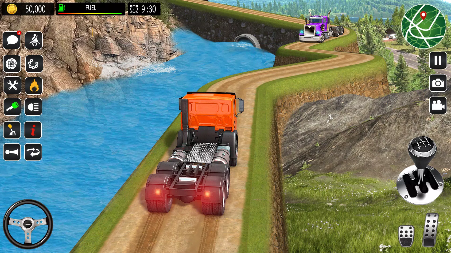 Mountain Truck Driving Games Zrzut ekranu 3