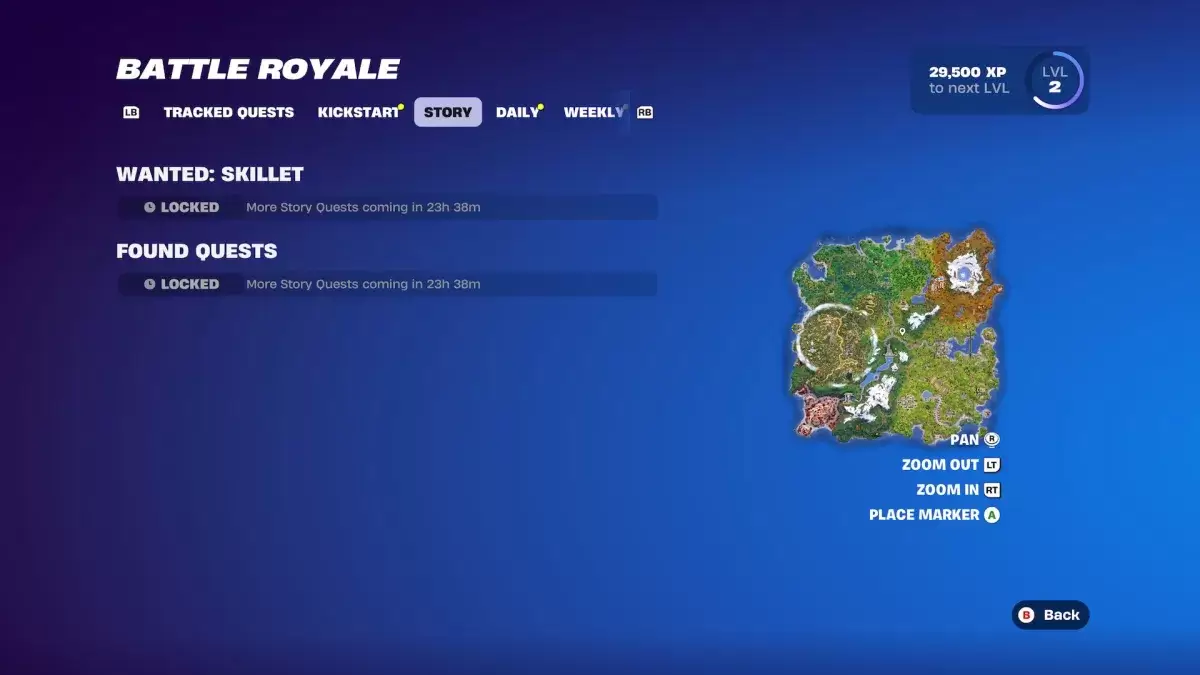 Nhiệm vụ ngoài vòng pháp luật trong Fortnite Chương 6, Phần 2.