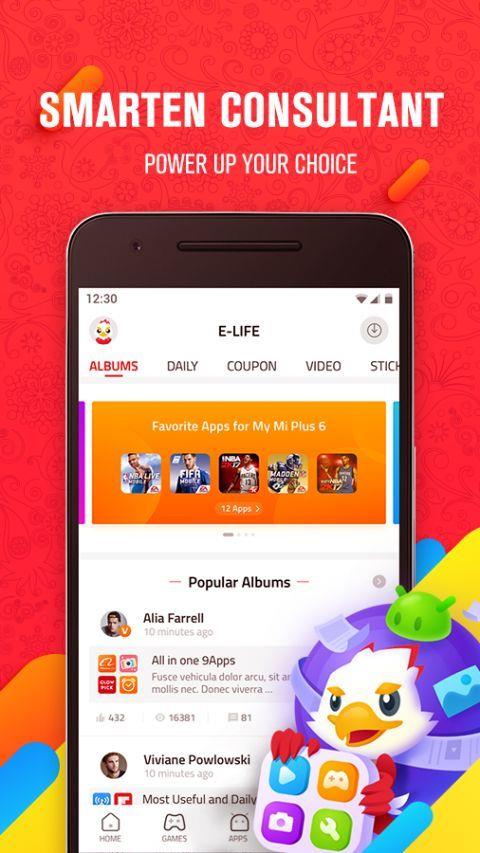 9Apps - Smart App Store 2023 Ảnh chụp màn hình 1