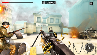 Offline WW2 Gun Shooting Games Screenshot 2