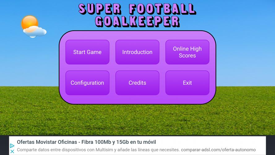 Super Football Goalkeeper Скриншот 3