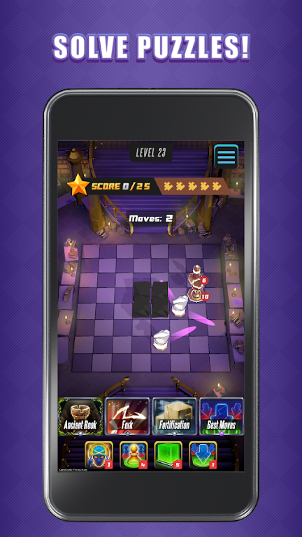 Triplekades: Chess Puzzle ภาพหน้าจอ 0