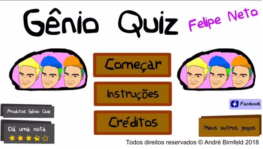 Gênio Quiz Felipe Neto স্ক্রিনশট 3