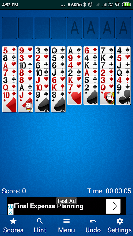 solitaire King- Playing Card Game 螢幕截圖 3