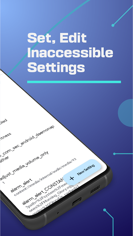 SetEdit: Settings Editor Ảnh chụp màn hình 1