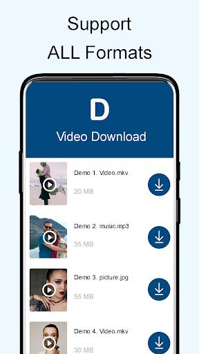 X Hot Video Downloader- Free Video Downloader 2021 ဖန်သားပြင်ဓာတ်ပုံ 2