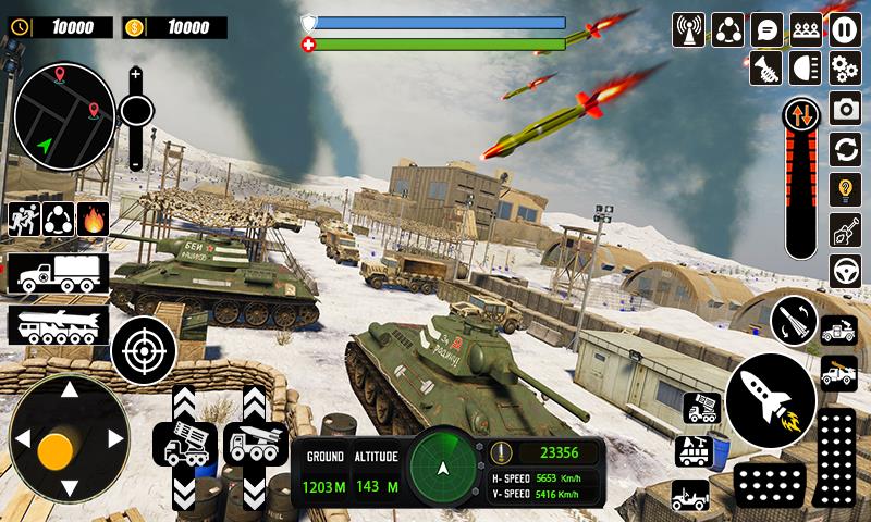 US Army Missile Launcher Game 스크린샷 2