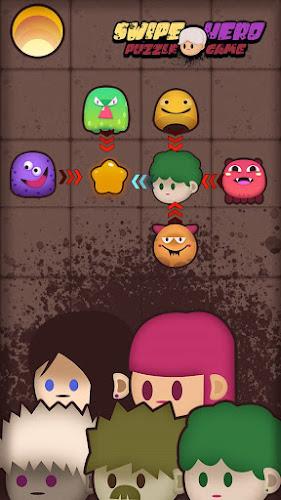 Swipe hero：puzzle game Screenshot 0