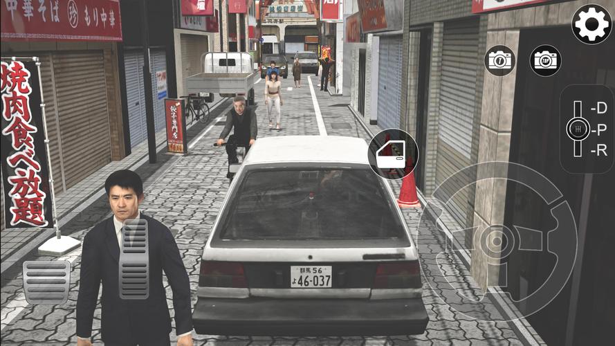 Tokyo Narrow Driving Escape 3D Скриншот 1