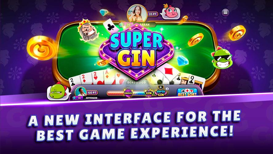 Gin Rummy Super - Card Game Screenshot 2