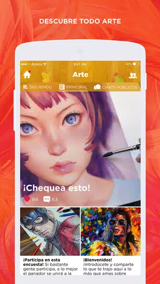 Arte Amino para La Ilustración ဖန်သားပြင်ဓာတ်ပုံ 1