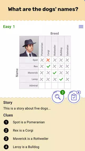 Cross Logic: Smart Puzzle Game Ảnh chụp màn hình 0