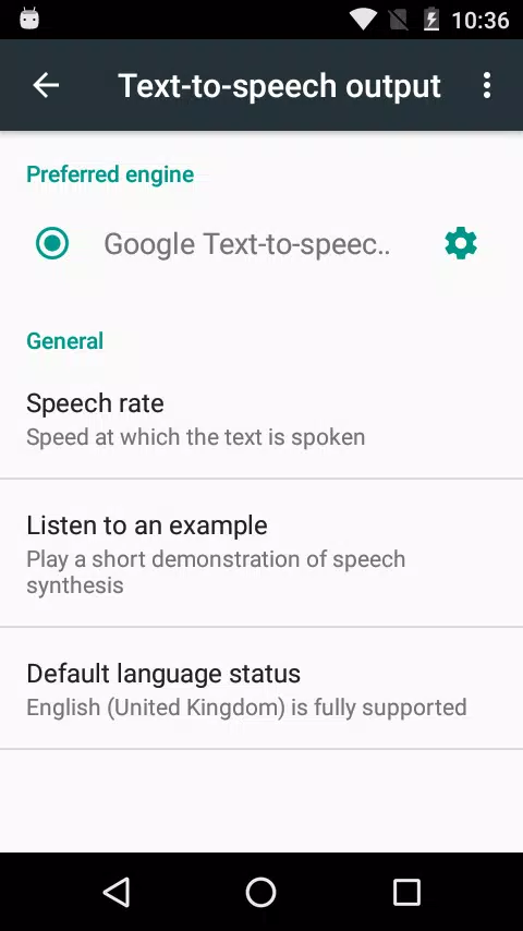 Speech Recognition & Synthesis应用截图第0张